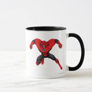 Caneca Corpo vermelho da lanterna - salto 1 da raiva