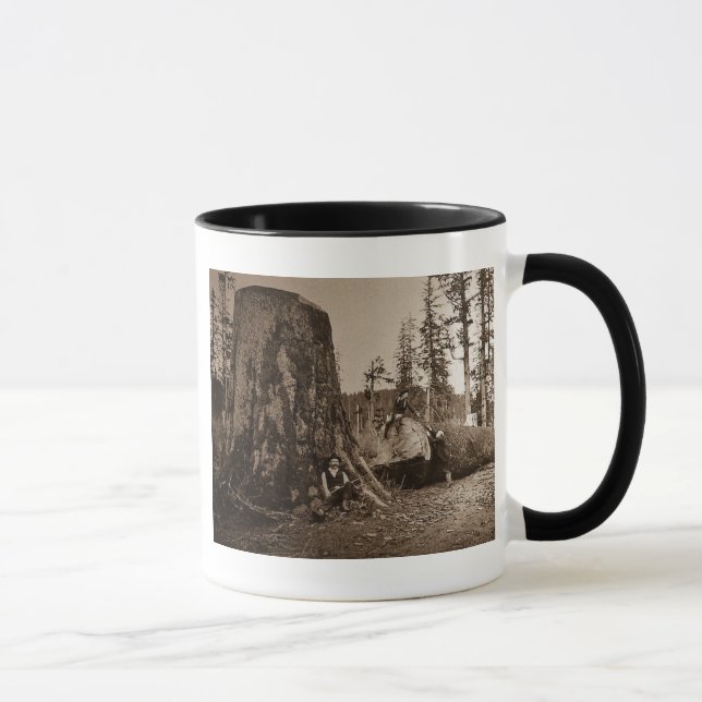 Caneca Corrediça de lanterna mágica 1903 dos lenhador do (Direita)