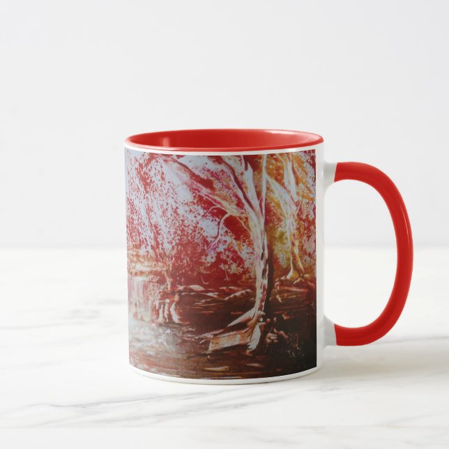 Caneca Córrego fresco num dia quente (Direita)
