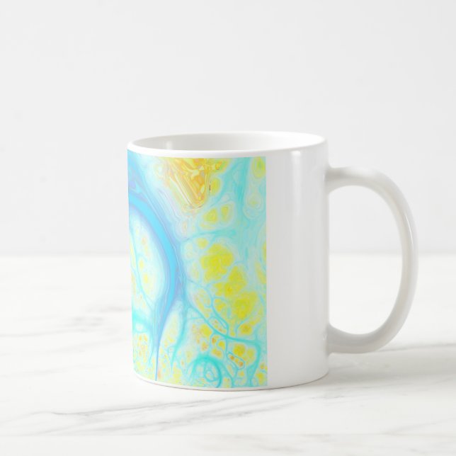 Caneca Córregos da alegria - Aqua & limão cósmicos (Direita)