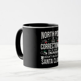Caneca Correto do Polo Norte - Correspondência da Família