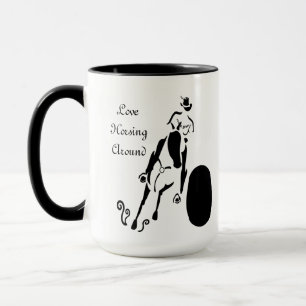 Caneca Corrida de Barrel Cowgirl da Silhuette