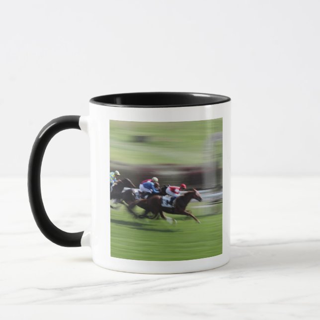 Caneca corrida de cavalos (Esquerda)