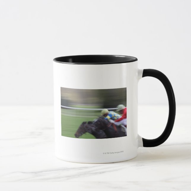 Caneca corrida de cavalos 3 (Direita)