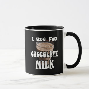 Caneca Corro para Chocolate Milk Running
