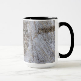 Caneca Coruja-buraqueira na Neve B11