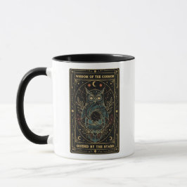 Caneca Coruja Oráculo Cósmica • Celestial Mística 