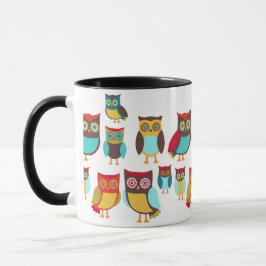 Caneca Corujas Cutes