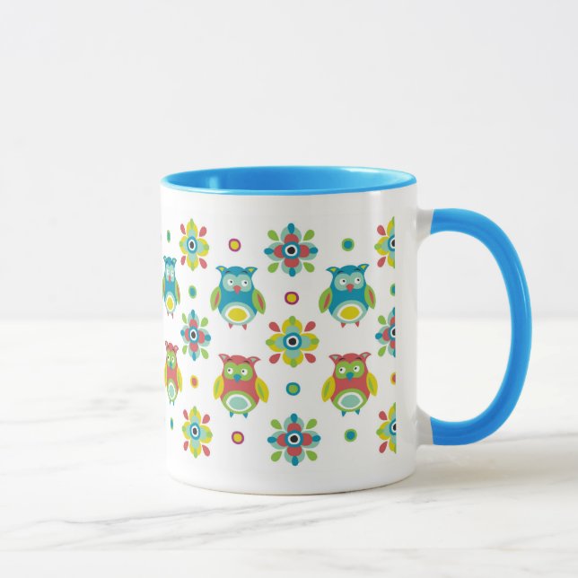 Caneca Corujas divertidas (Direita)