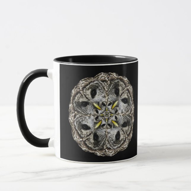 Caneca Corujas infinitas (Esquerda)
