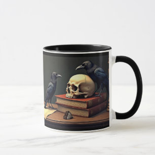 Caneca Corvo e Caveira