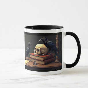 Caneca Corvo e Caveira