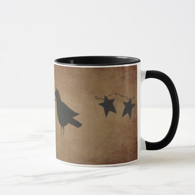 Caneca Corvos E Estrelas Mug (Direita)