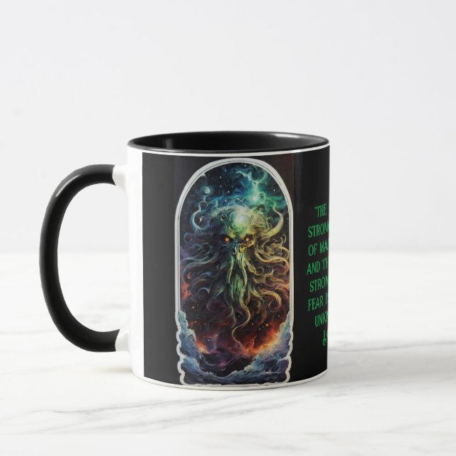 Caneca Cosmic Oddities Signature: Cthulhu - Fear (Esquerda)