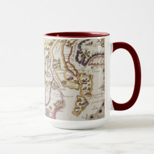 Caneca Costa de África e do rio Gambia   1622