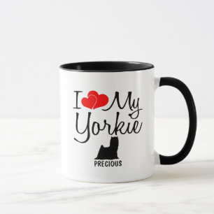 Caneca Costume Amo Meu Yorkie