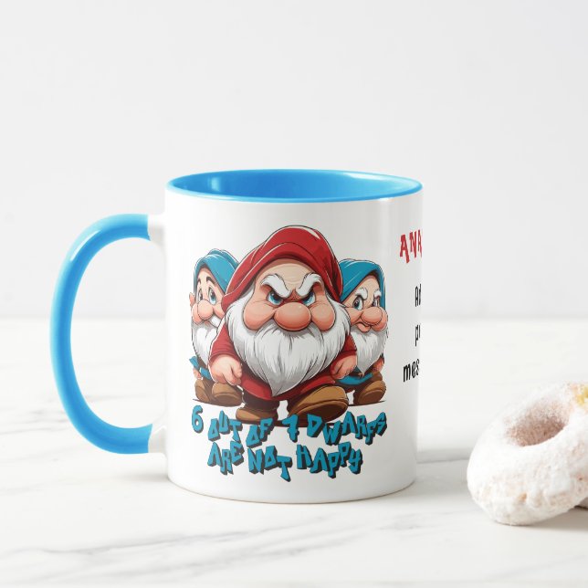 Caneca Costume rabugento e amigos (Com Donut)