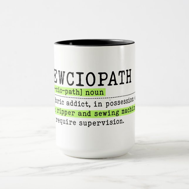 Caneca Costura Divertida  (Centro)