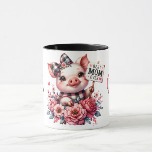 Caneca Cota/Porte do Dia de as mães Personalizado Cuja Co