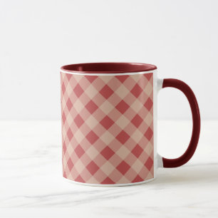Caneca Country Gingham Mug