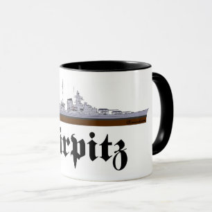 Caneca Couraçado Tirpitz