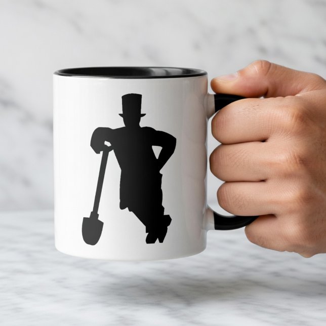 Caneca Coveiro com Pá  (Criador carregado)
