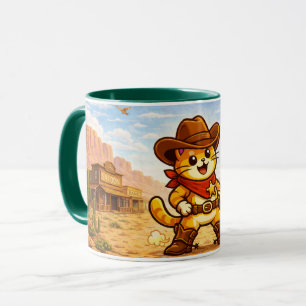Caneca Cowboy Cliff - Bigodes Através do Tempo