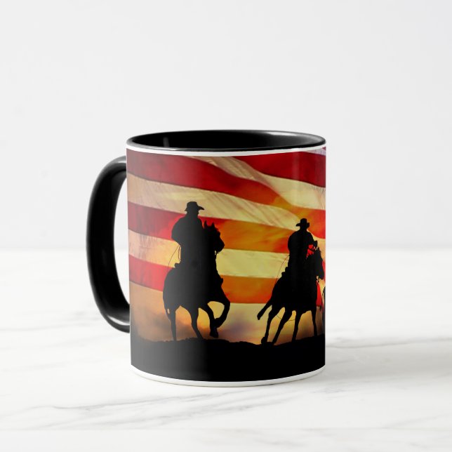 Caneca Cowboy Country Western Rodeo (Frente Esquerda)