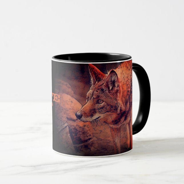 Caneca Coyote [Combo Mug] (Frente Esquerda)