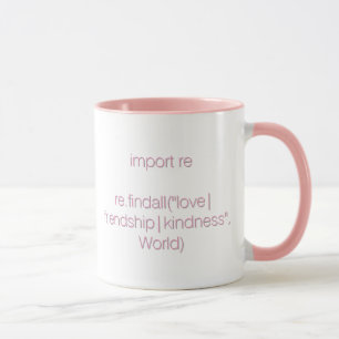 Caneca Coziness, Code e Coffee Mug (Letra rosa)