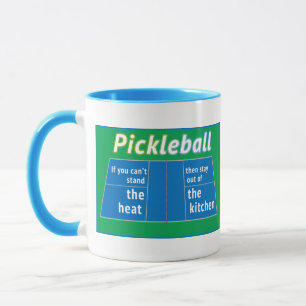 Caneca Cozinha de Calor de Pickleball
