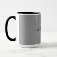 Cozy Sips Café Mug - Edição de Cinzas