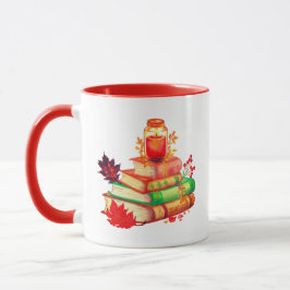 Caneca Cozy Up Autumn Livros