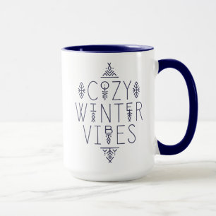Caneca Cozy Winter Vibes Design