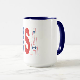 Caneca Cpnbo Mug azul EUA