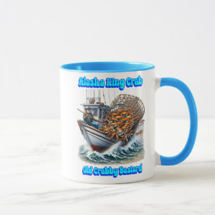 Caneca Crab Hunters Voyage Old Crabby Bastard