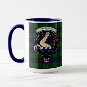Caneca Crachá Armstrong Clan Combo 15oz Mug