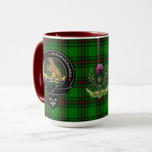 Caneca Crachá Beveridge Clan e Tartan