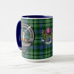 Caneca Crachá Clan Blackadder & Tartan