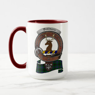 Caneca Crachá Davidson Clan Combo15oz Mug