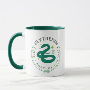 Caneca CRACHÁ de Orgulho Cobra Verde SLYTHERIN™