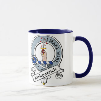 Caneca Crachá do clã de Kirkpatrick