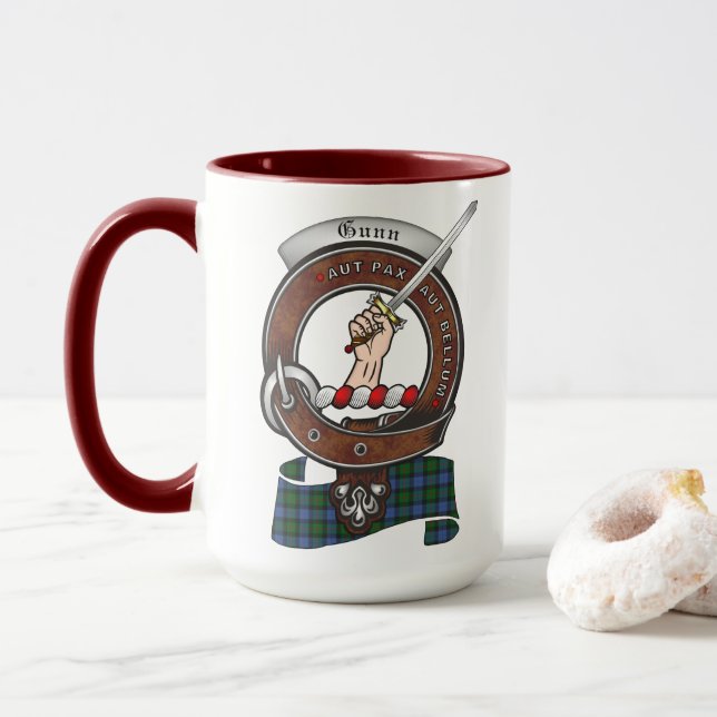 Caneca Crachá Gunn Clan Combo 15oz Mug (Com Donut)