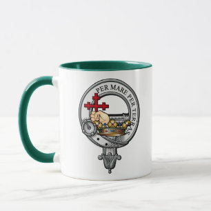 Caneca Crachá MacDonald Donald Crest