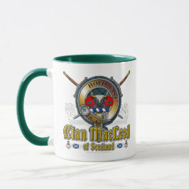 Caneca Crachá MacLeod Clan