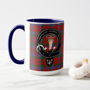 Caneca Crachá Robertson Clan & Tartan
