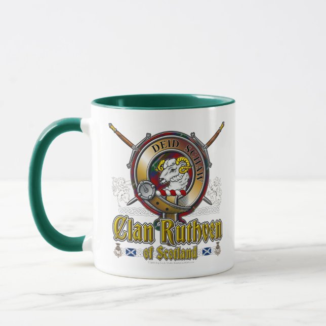 Caneca Crachá Ruthven Clan (Esquerda)