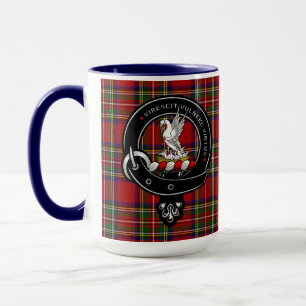 Caneca Crachá Stewart Clan Combo 15oz Mug