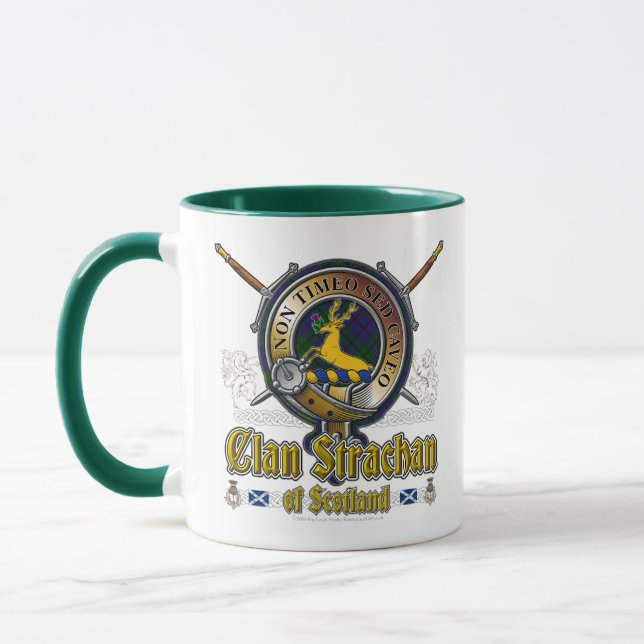 Caneca Crachá Strachan Clan (Esquerda)