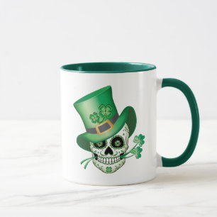 Caneca Crânio de Açúcar Irlandês